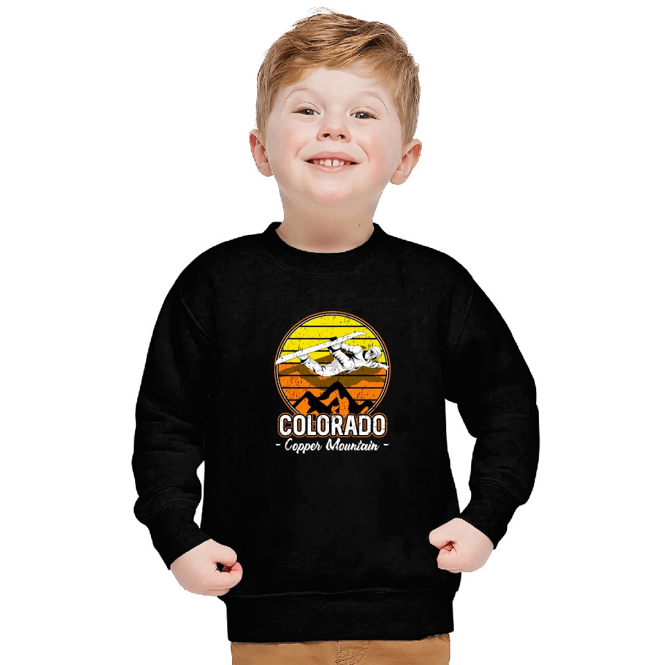 Copper Mountain Colorado Snowboarding Sweatshirts