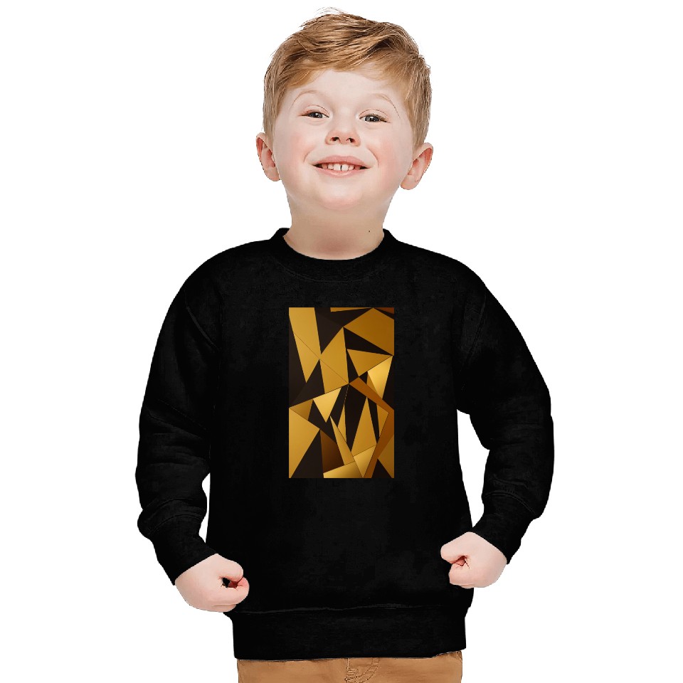 Black and Gold Minimalist Sweatshirts