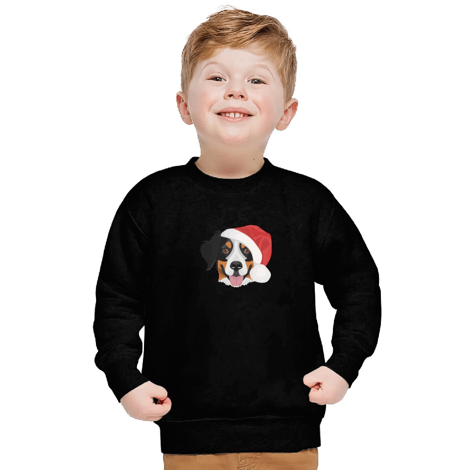 Bernese Mountain Dog Merry Christmas Sweatshirts