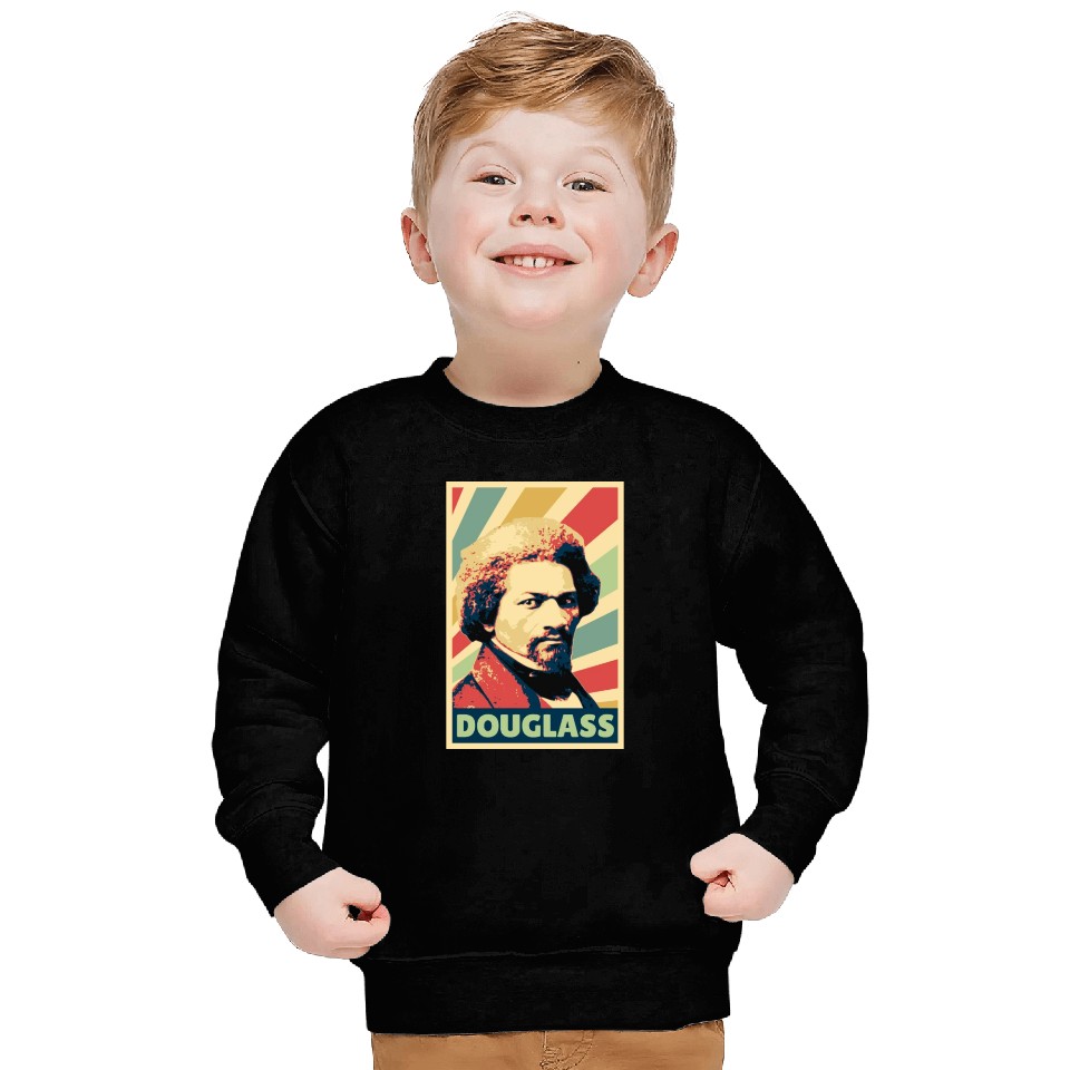 Frederick Douglass Vintage Colors Sweatshirts