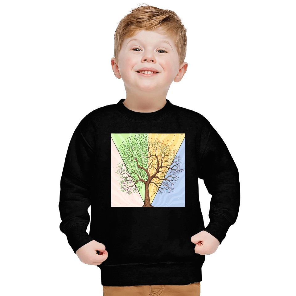 Four Seasons Trees Sweatshirts