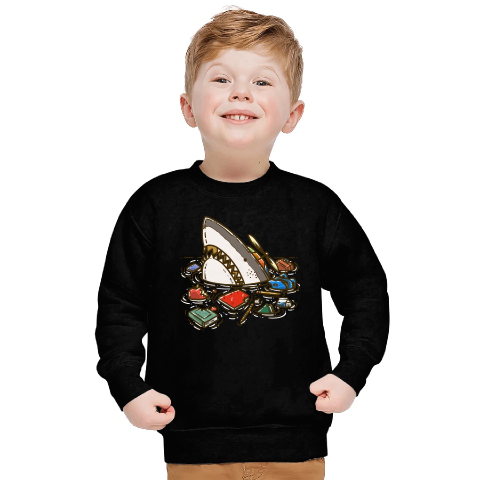 Back to School Shark Sweatshirts
