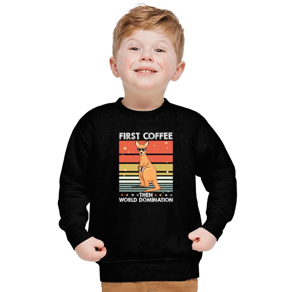 Kangaroo Coffee Sweatshirts