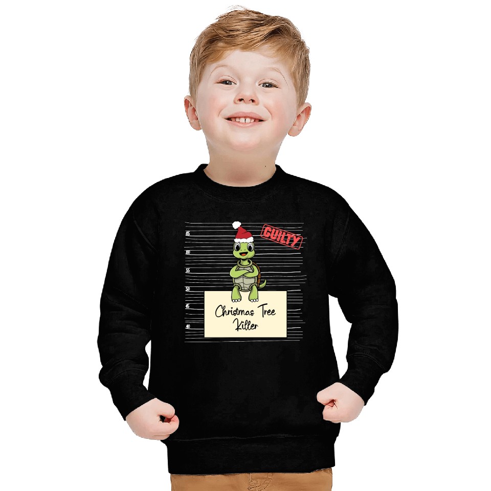 turtle christmas funny prison Sweatshirts