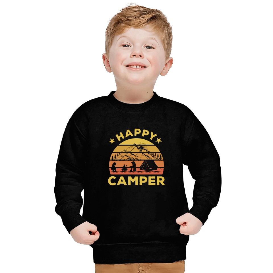 Happy Camper Sweatshirts