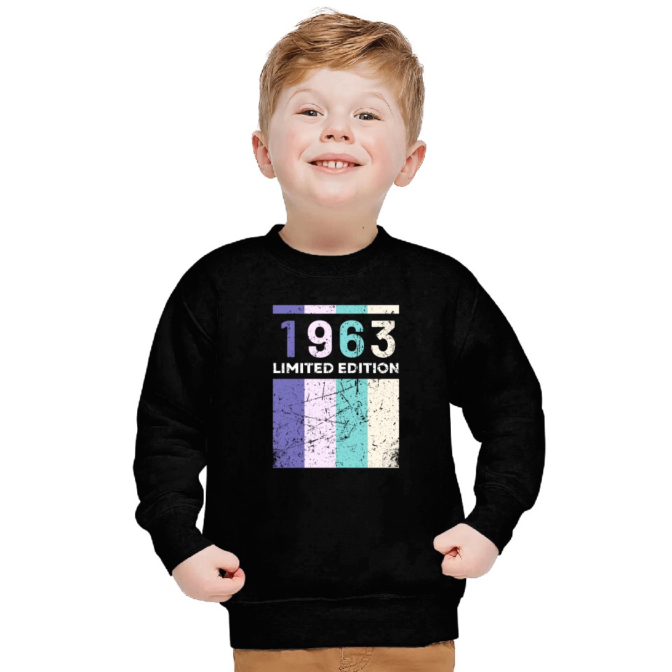 60 Years Vintage 1963 Retro 60th Birthday Sweatshirts