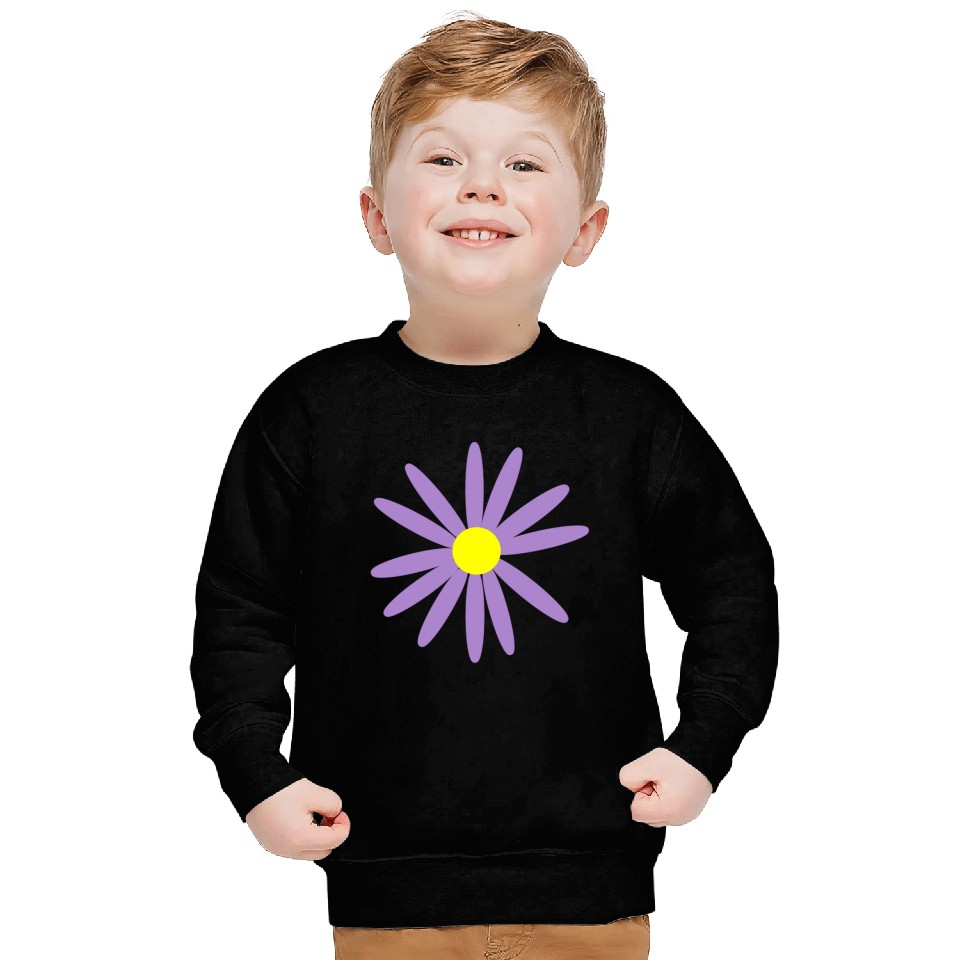 Lavender Daisy Sweatshirts