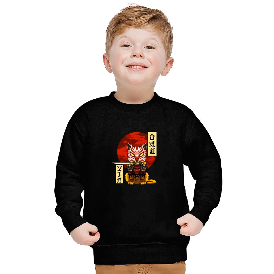 Samurai Cat Sweatshirts