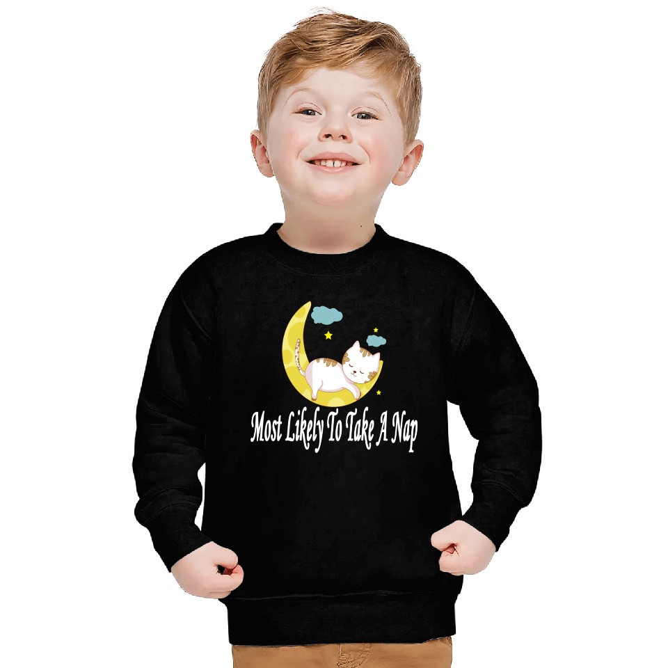 Fanny Most Likely To Take A Nap Sweatshirts
