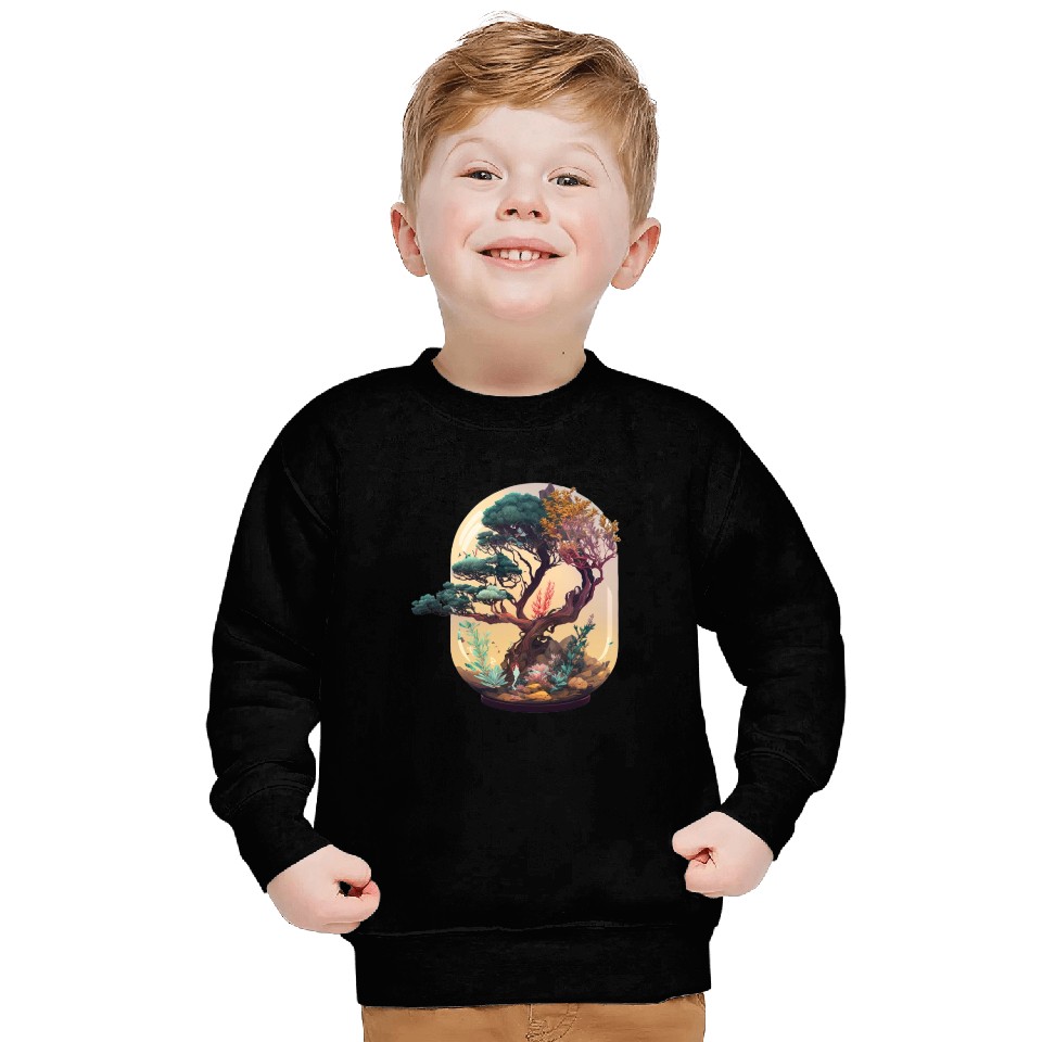 Bonsai Tree Terrarium Sweatshirts