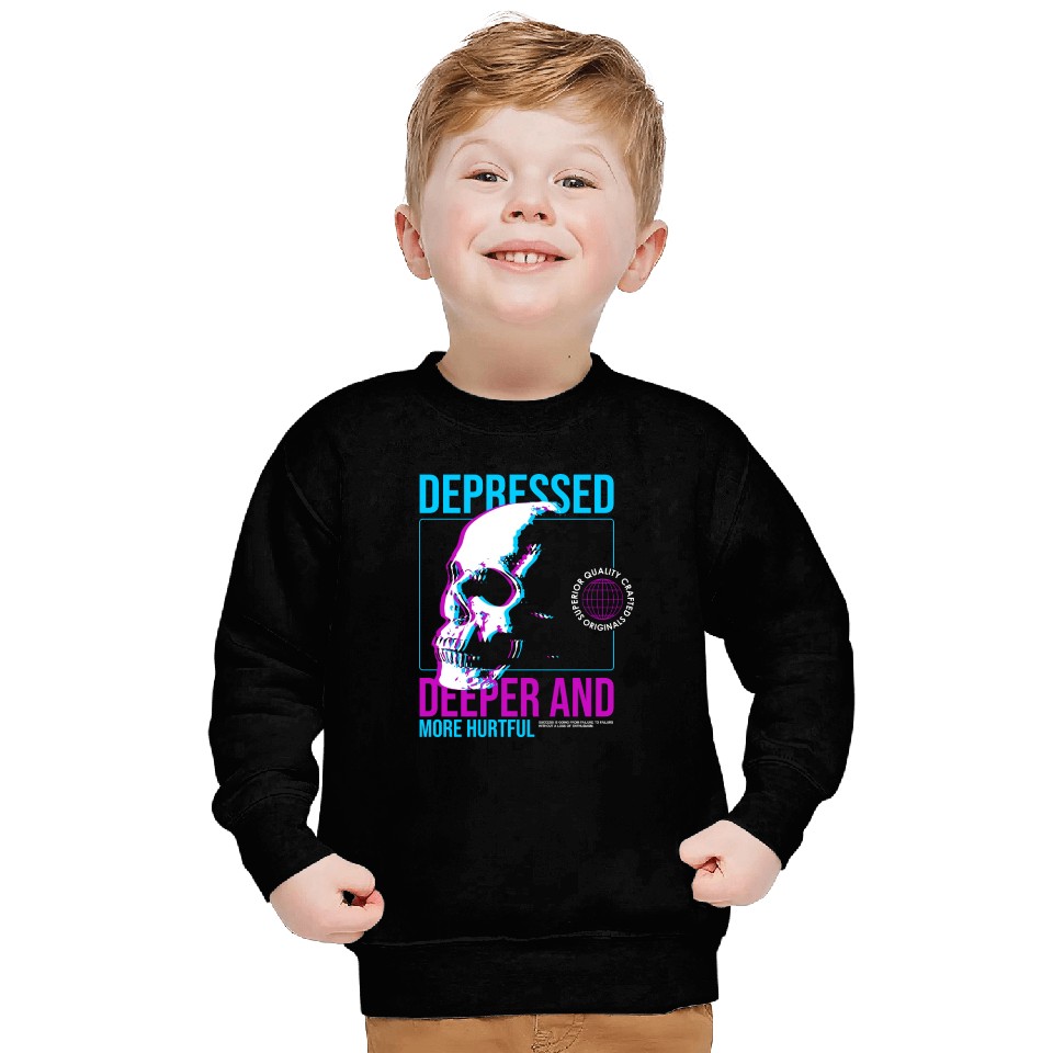 Depressed Streetwear Sweatshirts