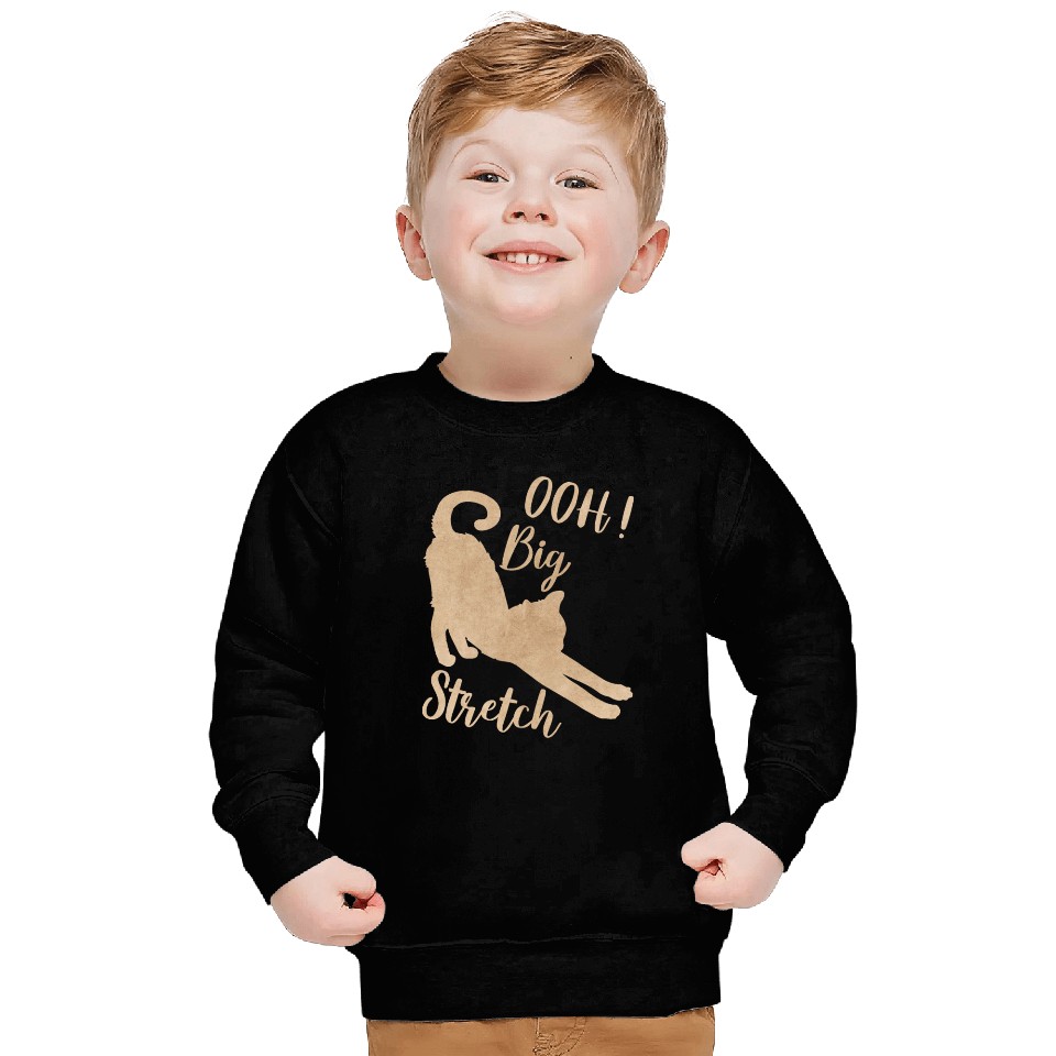 Big Stretch, Cat Lover Sweatshirts