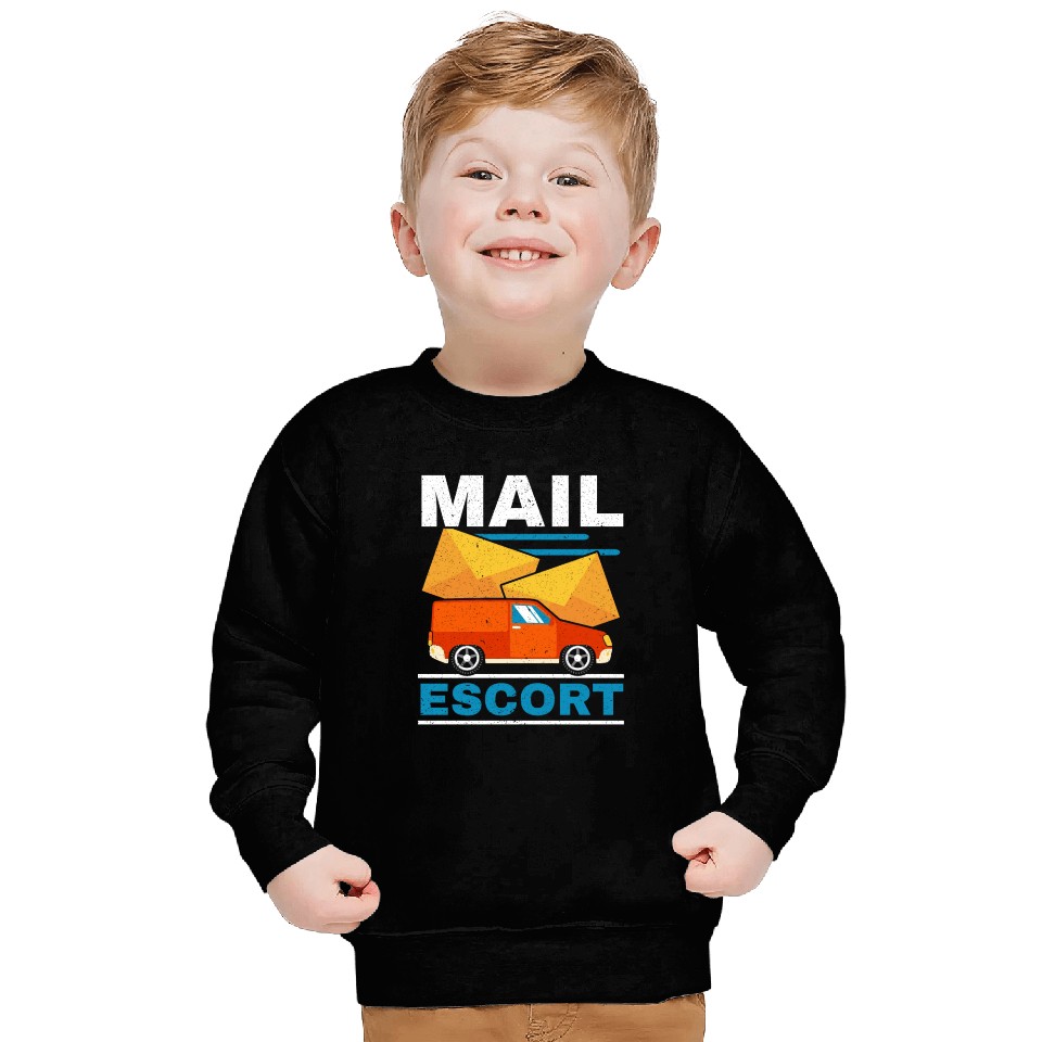 Postal Worker Mailman Delivery Mail Escort Sweatshirts