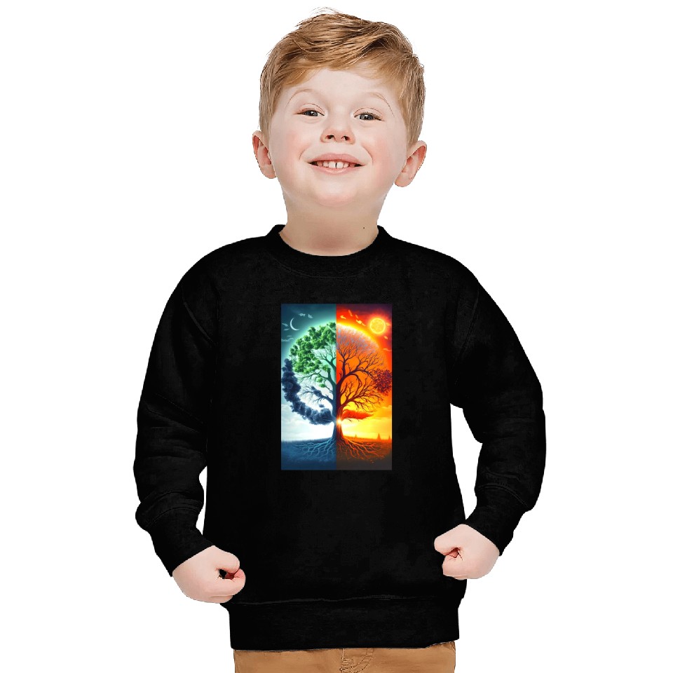 The Tree of Life Summer to Winter Sweatshirts