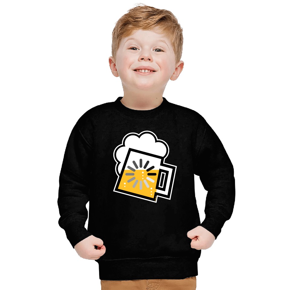 Beer Loading (Drinking In Progress / Icon / /) Sweatshirts