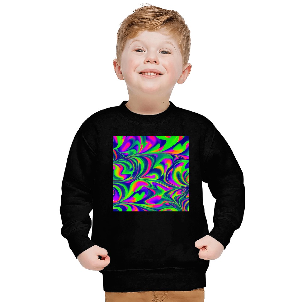 Colorful patterns rainbow pattern creative Sweatshirts