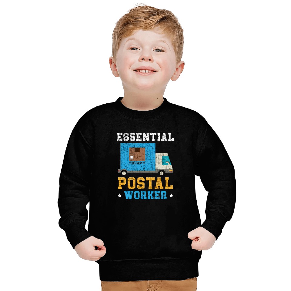 Postal Worker Mail Lady Delivery Mail Escort Sweatshirts