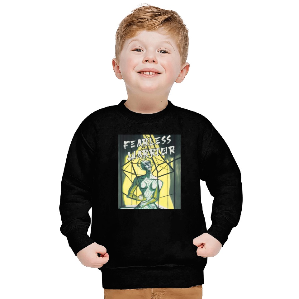 Fearless Warrior Conquering Atychiphobia Sweatshirts