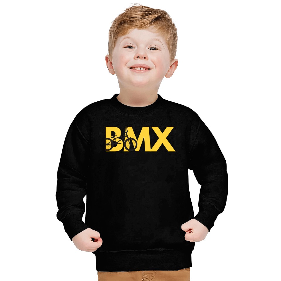 Black and Yellow BMX Sweatshirts
