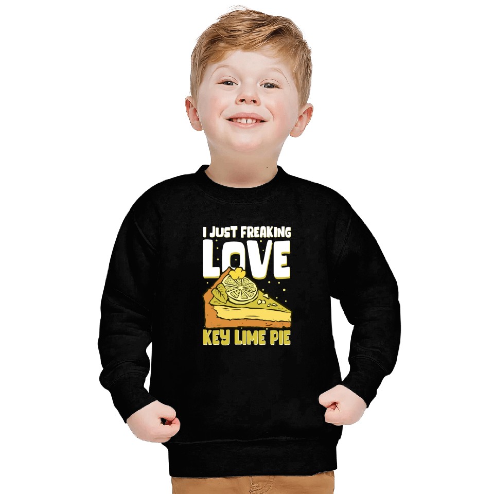Pies Lover Love Key Lime Pie Sweatshirts