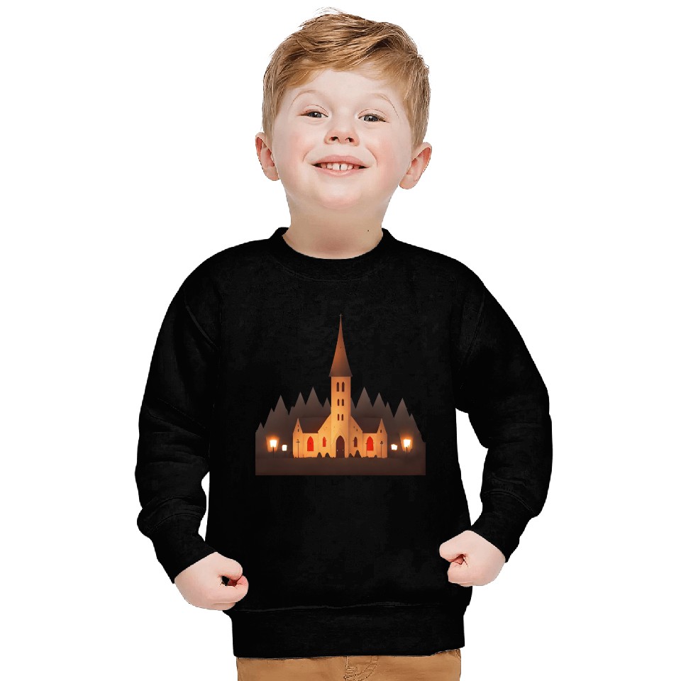 small church in a town Sweatshirts