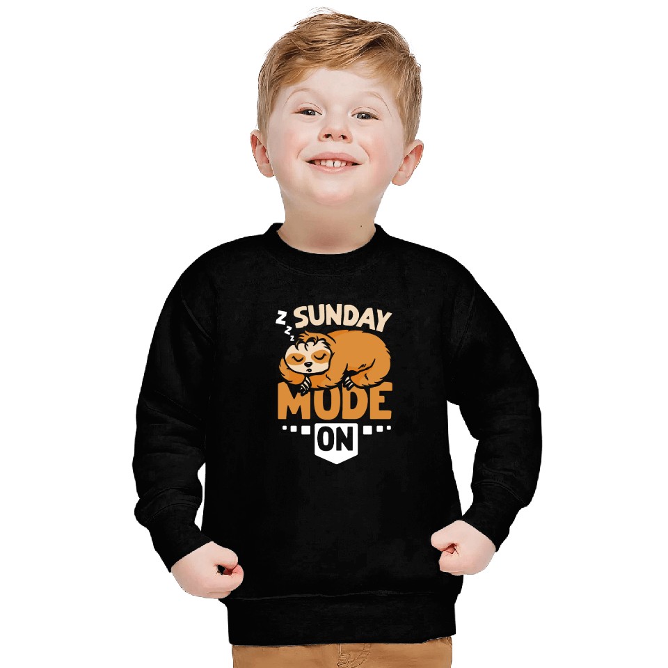 Sloth sunday mode on Sweatshirts