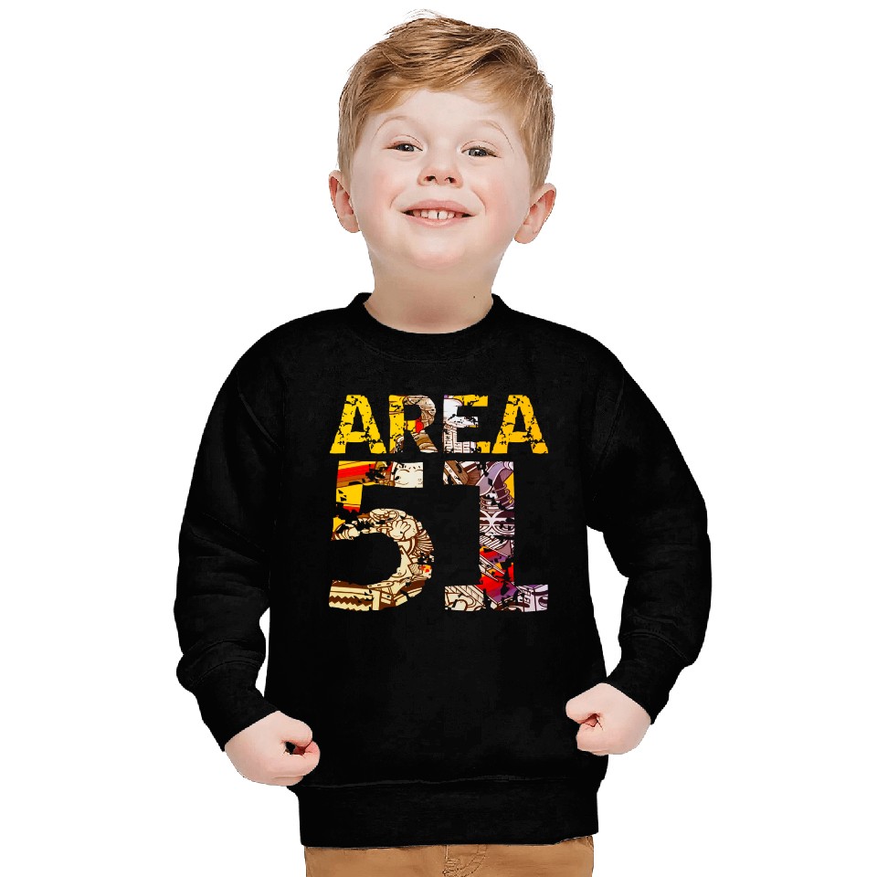 Area 51 UFO Design Sweatshirts