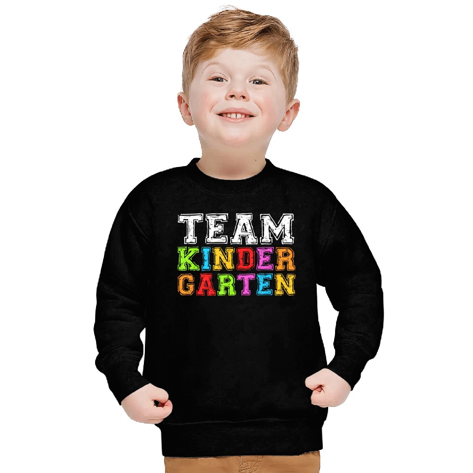 Team Kindergarten Teacher Graduation Sweatshirts