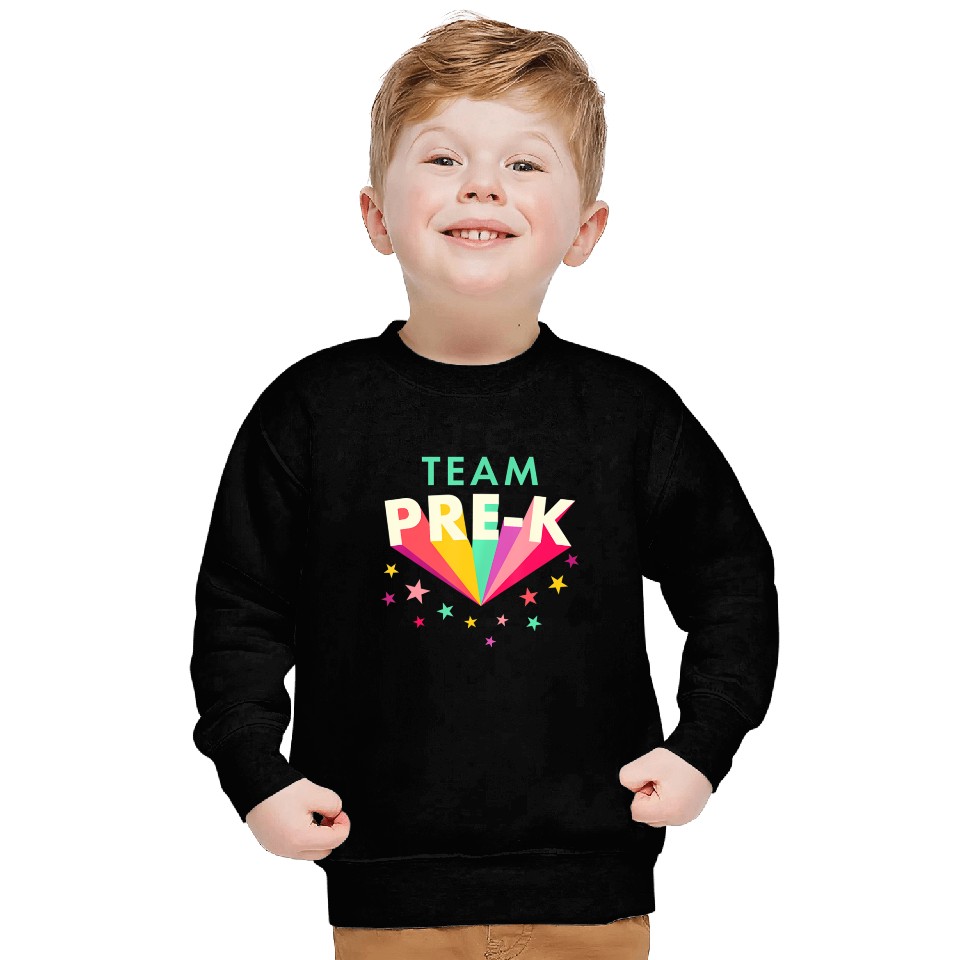 Team Pre K Teacher Back To School Sweatshirts