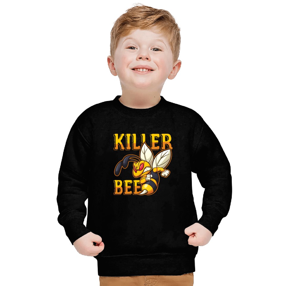 Awesome Killer Bee Hornet Yellowjacket Honeybee Sweatshirts
