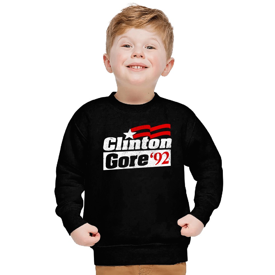 Clinton Gore Bill Clinton 92 Elect Sweatshirts