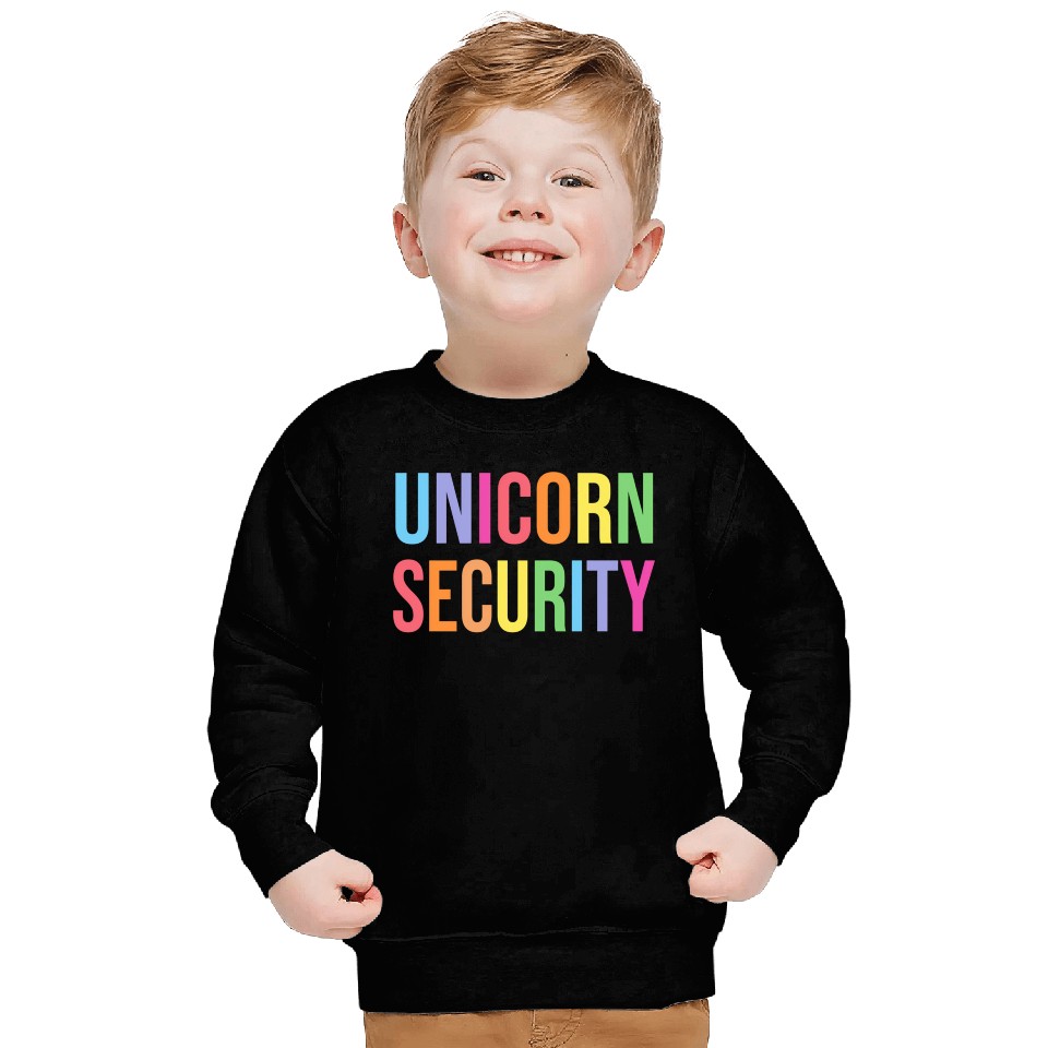 Uorn Security Dad Mom Daughter Sweatshirts