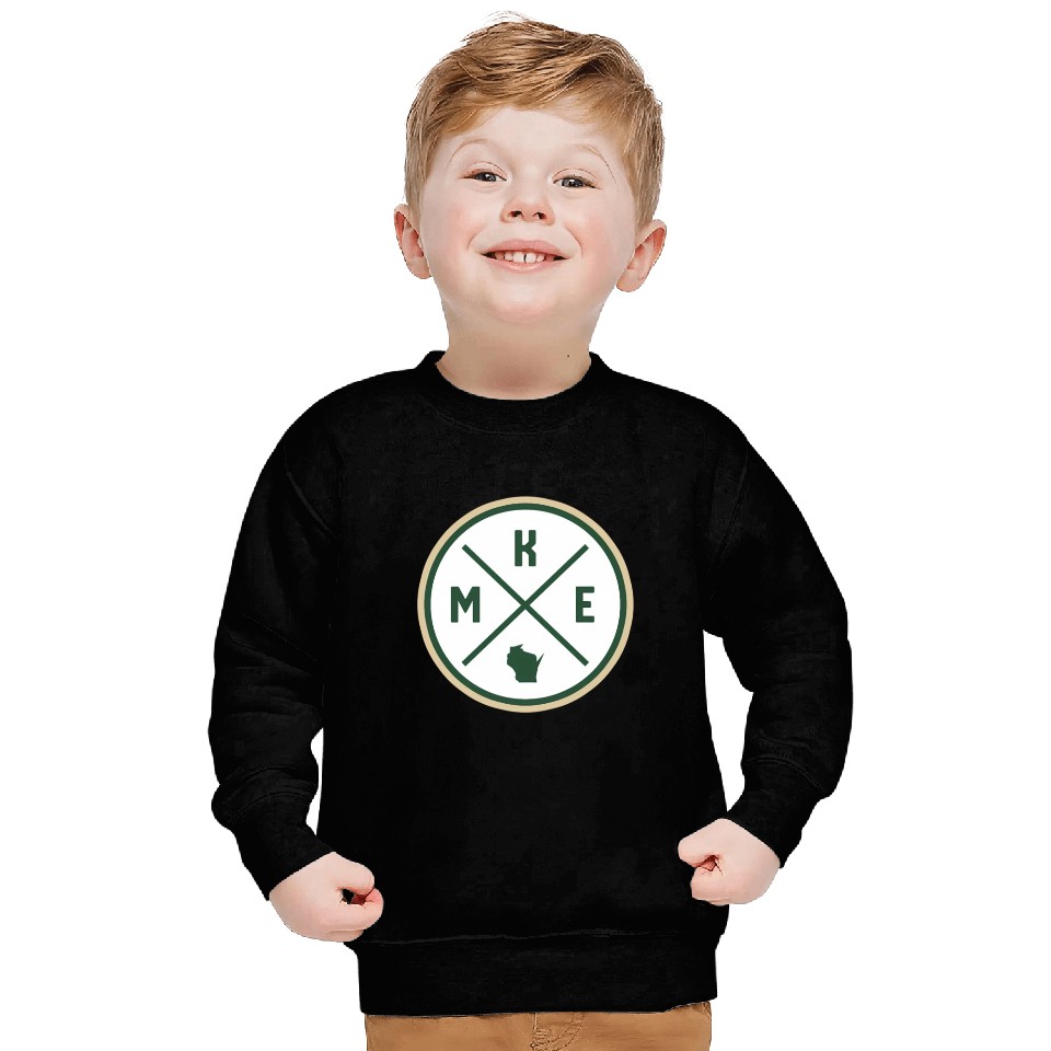 Milwaukee Circle Patch Green Sweatshirts