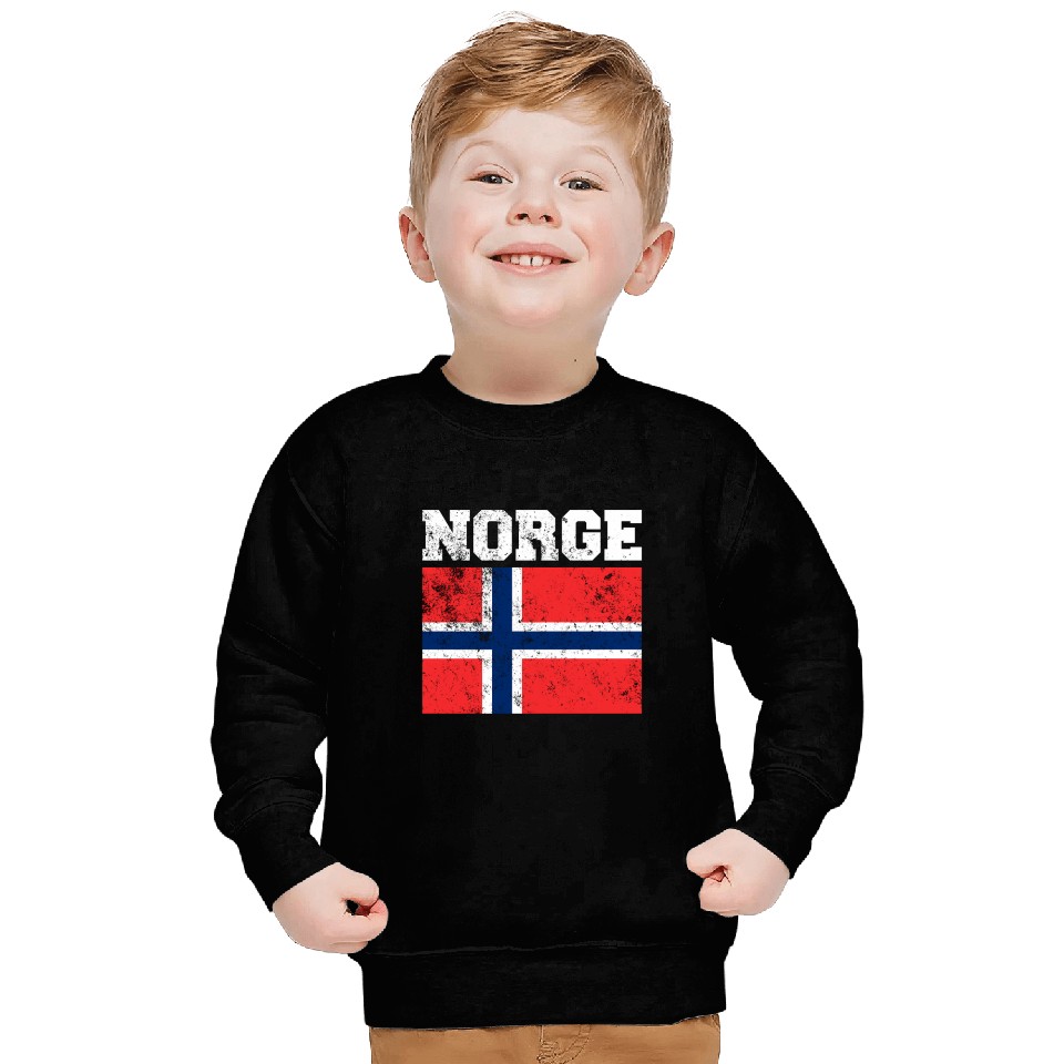 Norge Flag Norwegian Flag Sweatshirts