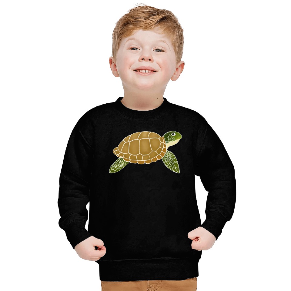 Graceful Turtle: A Serene Journey Sweatshirts