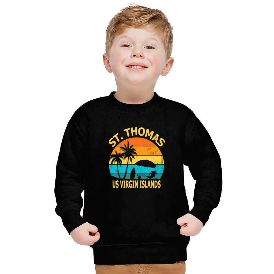 Travel St Thomas Us Virgin Islands Vacation Souven Sweatshirts