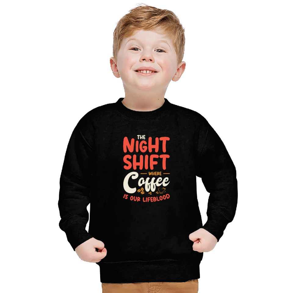 Night Shift Worker Graveyard Duty Sweatshirts