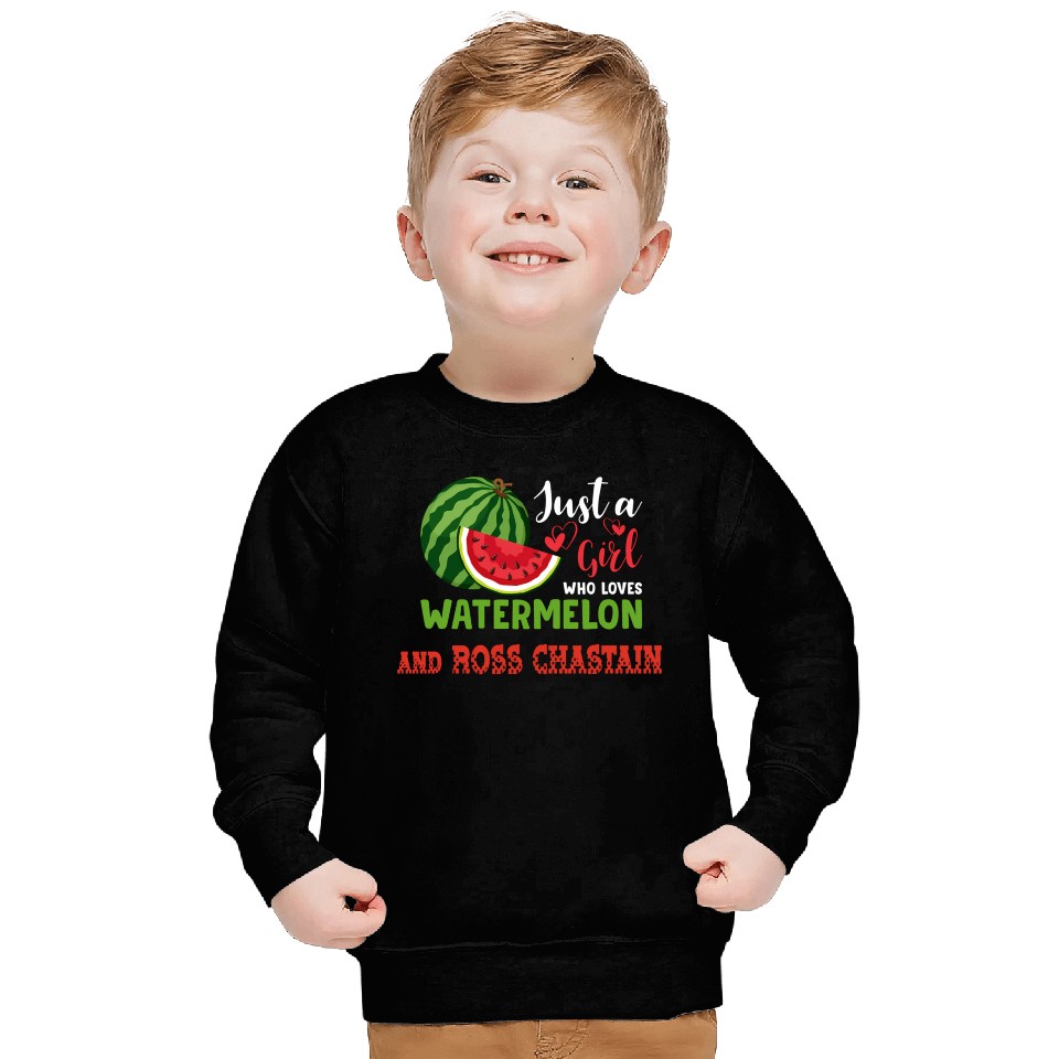 Just A Who Loves Watermelon And Ross Chastain Sweatshirts