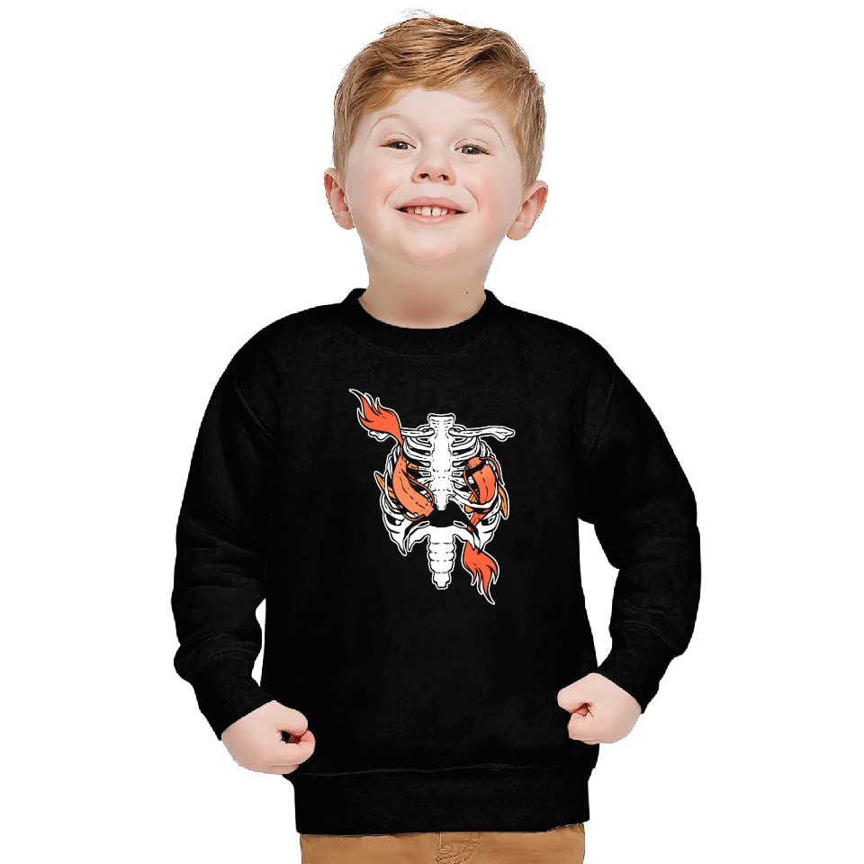 Koi Fish Ribs Aquarist Gift Sweatshirts