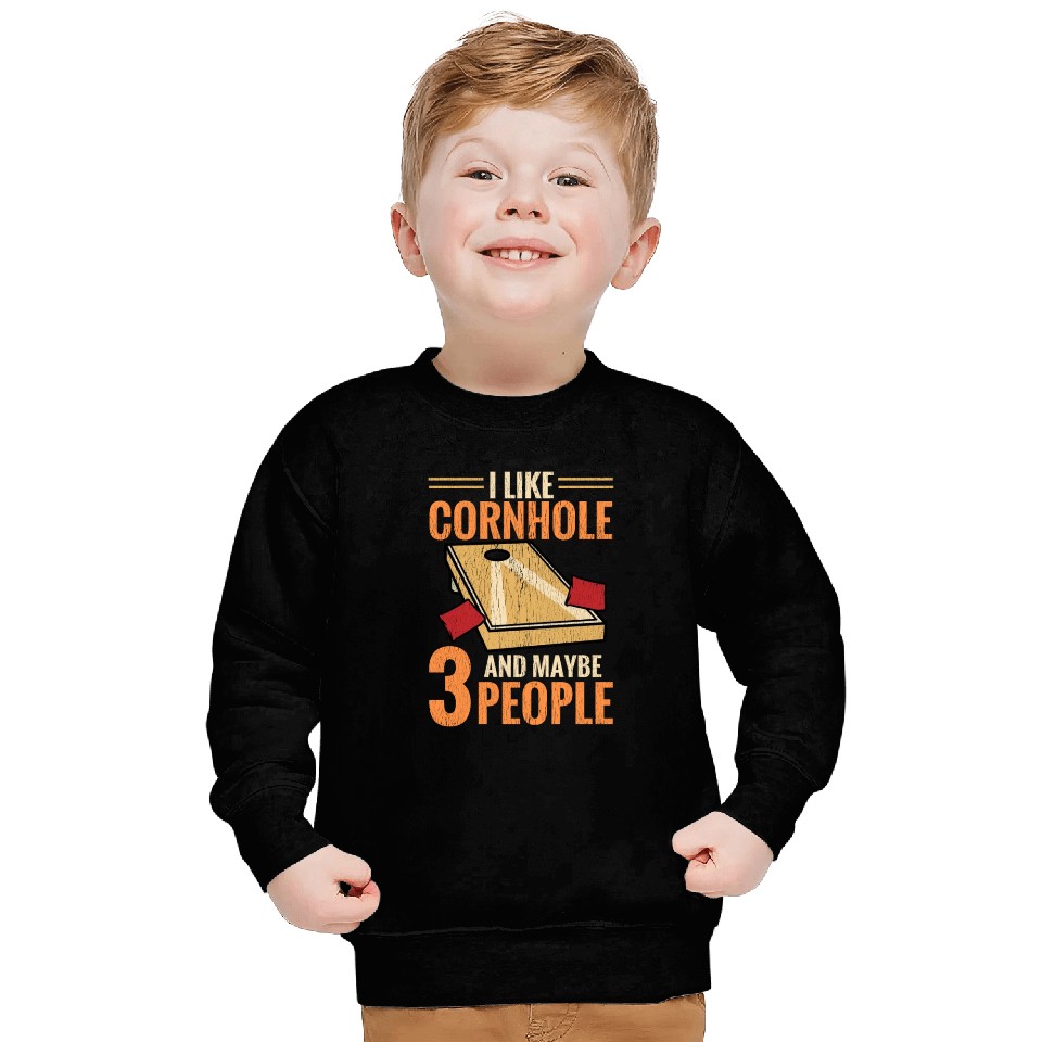 Funny Corn Hole Sweatshirts