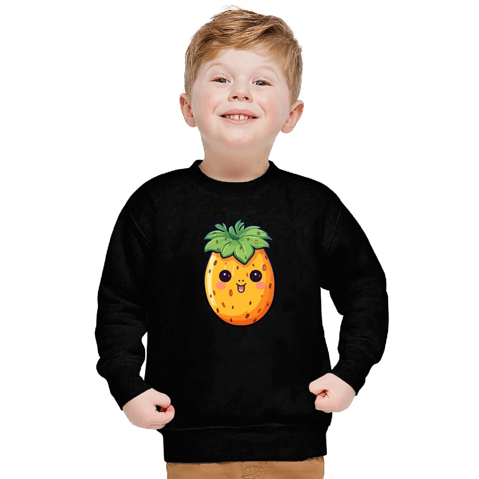 Papaya kawaii Sweatshirts
