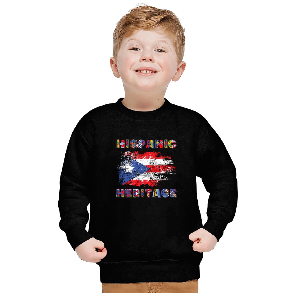 Puerto Rico Hispanic Heritage Month Sweatshirts