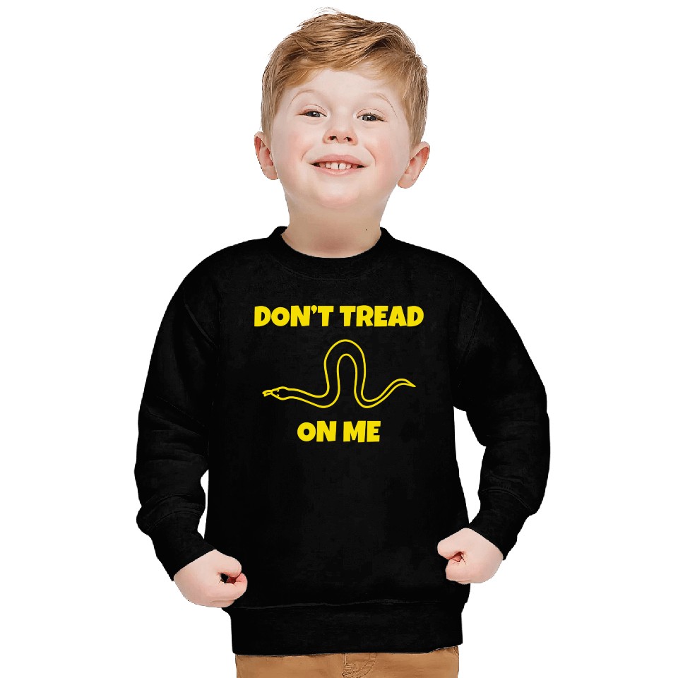 Dont Tread On Me Line Snake Sweatshirts
