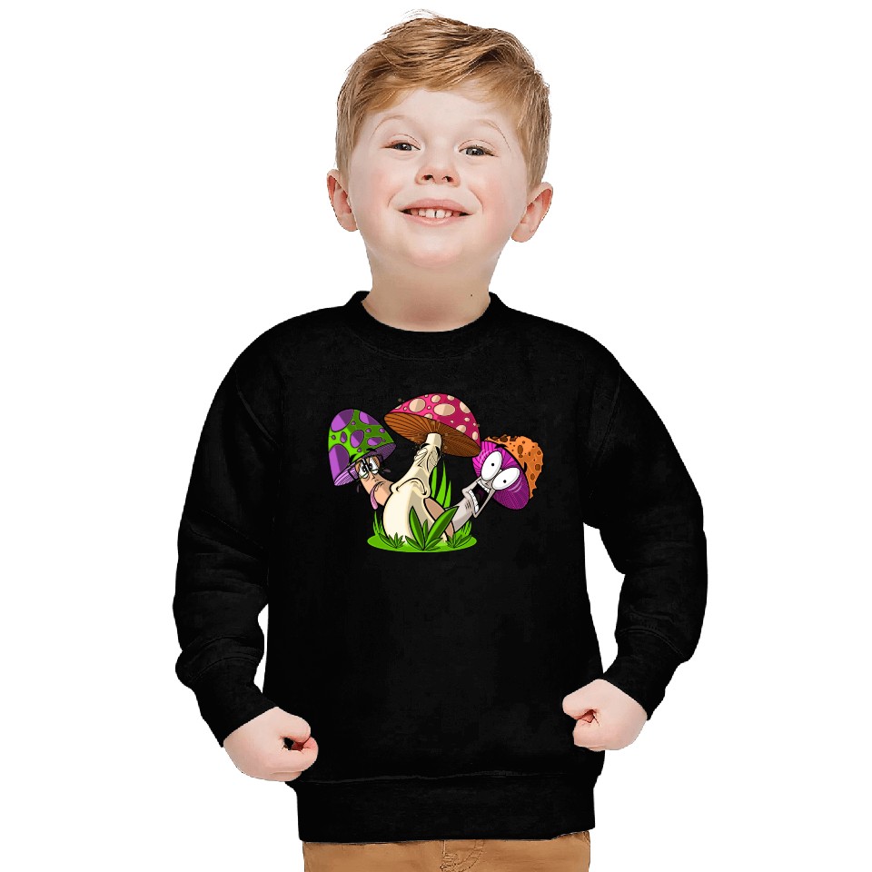 Mushroom Friends Sweatshirts