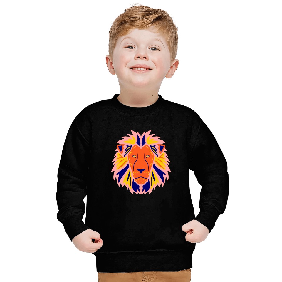 lion head, cool , stylish. Sweatshirts