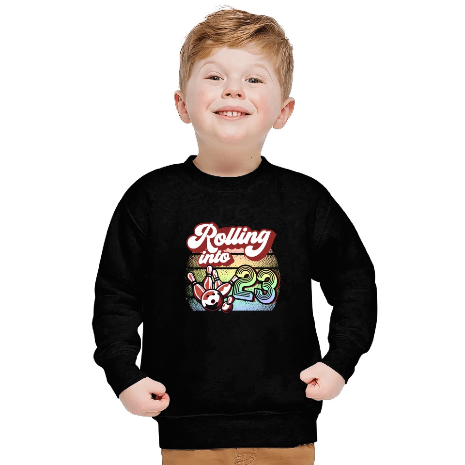 Bowling Py Rolling Into 23 Sweatshirts