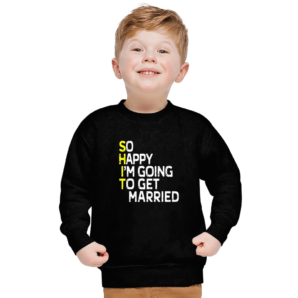 Getting Married Funny Engagement Party Gag Groom Sweatshirts