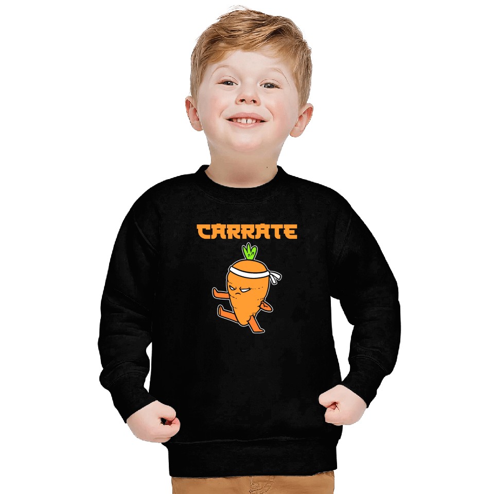 Carrot Pun Vegetarian Sweatshirts
