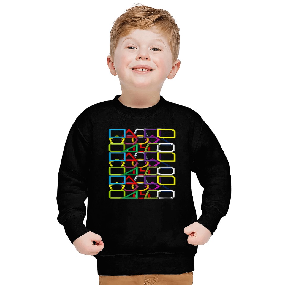 Geometric shapes Sweatshirts