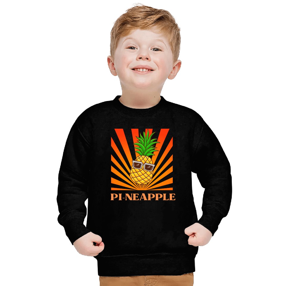 Pi Day Pineapple Sweatshirts